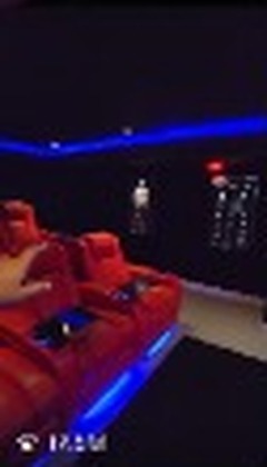 Ultimate Private Cinema Red Recliner Tour