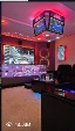 Overhead Mini Jumbotron Stadium Multi-View