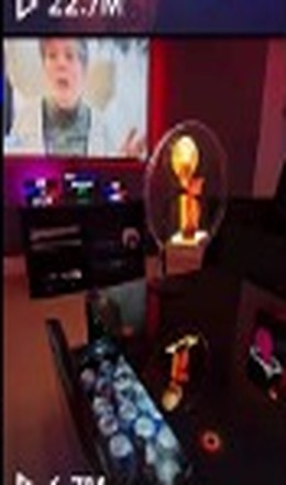 Larry O'Brien Trophy Showcase & Gold Glow
