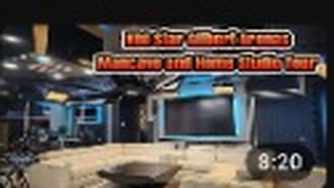 NBA All-Star Gilbert Arenas — Tour of His Man Cave & Studio