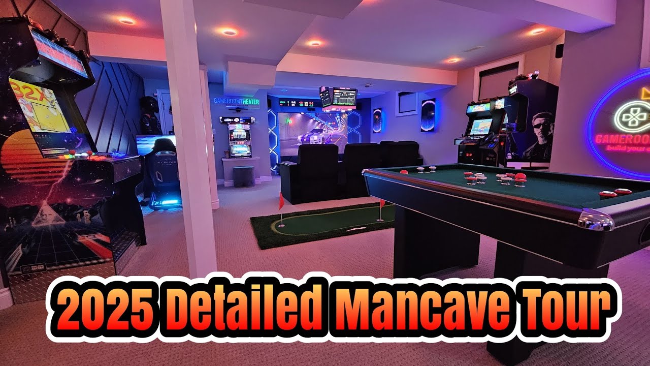 Full Gameroom & Smart Stadium Tour (2025 Edition)