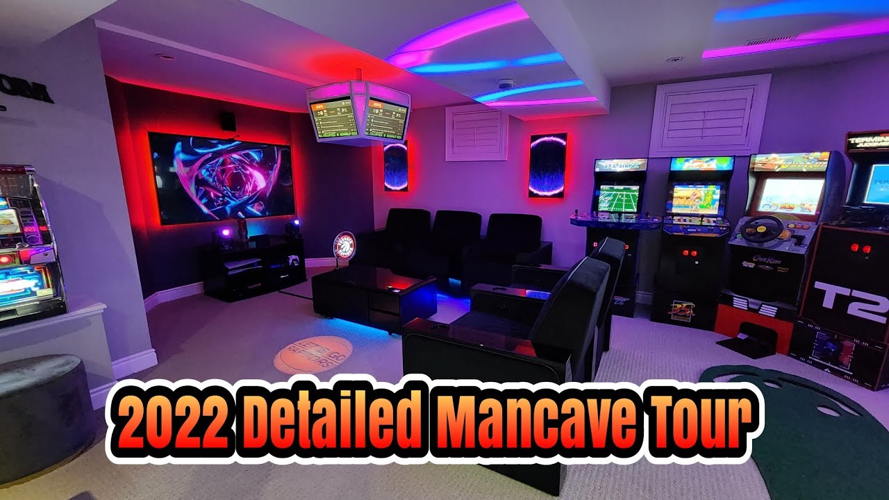 Full Gameroom / Mancave / Home Theater Updates (2022)